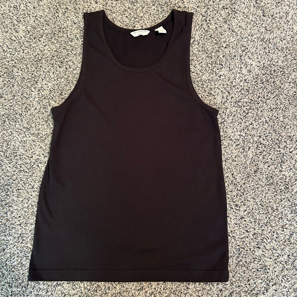 Men’s Covington Black Tank Top! Size Small!
